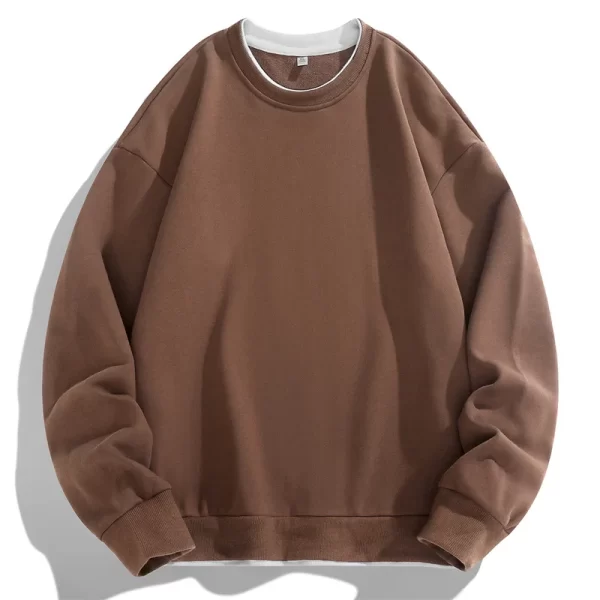 Men's Harajuku Hoodie Loose Fit O-Neck Streetwear - Image 2