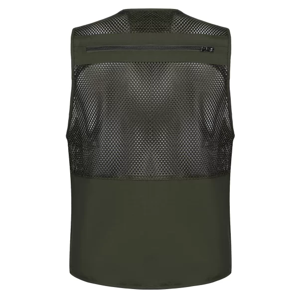 Men's Tactical Vest Webbed Gear Multi-Pocket Sleeveless - Image 3
