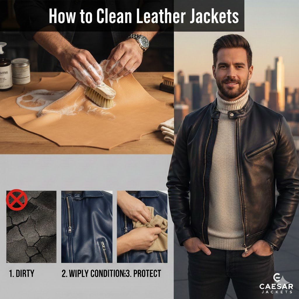 How to Clean Leather Jackets