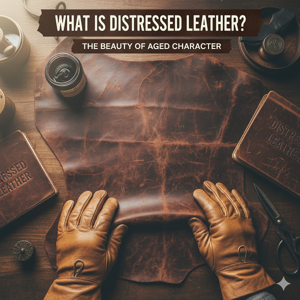 What is Distressed Leather